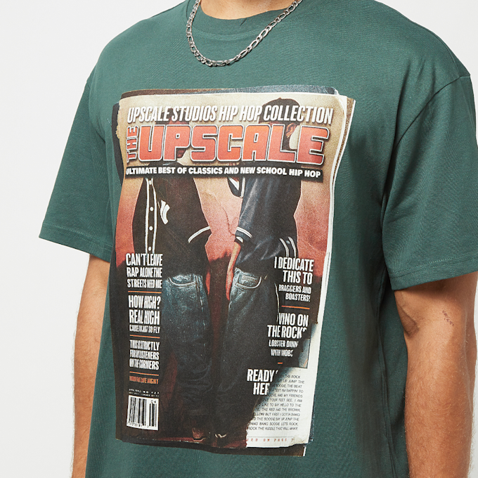 Upscale by Mister Tee Upscale Magazine Oversize Tee grün 29056 3