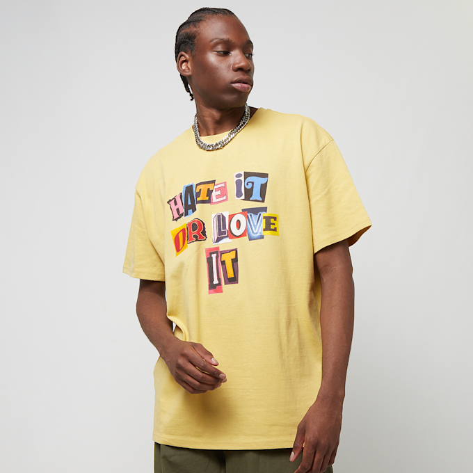 Upscale by Mister Tee Hate it or Love it Oversize Tee gelb 29057 1