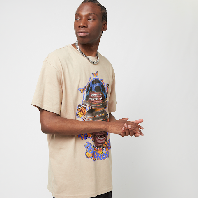 Upscale by Mister Tee Grow Up Oversize Tee beige 29062 1