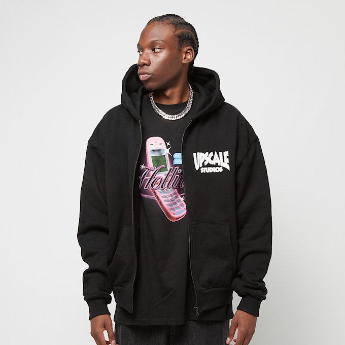 Upscale by Mister Tee Upscale Studios Ultra Heavy Oversize Zip Jacket schwarz 29065 2