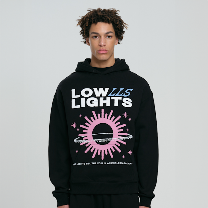 Low Lights Studios Galaxy Hoodie noir 29070 1