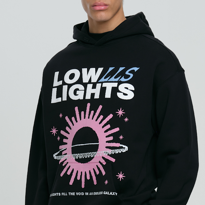 Low Lights Studios Galaxy Hoodie noir 29070 3