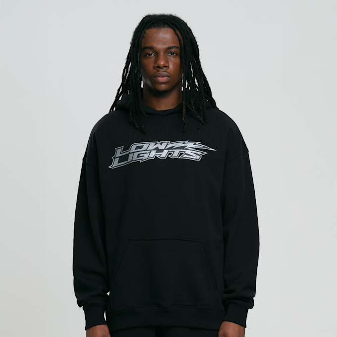 Low Lights Studios Lightning Hoodie zwart 29072 1