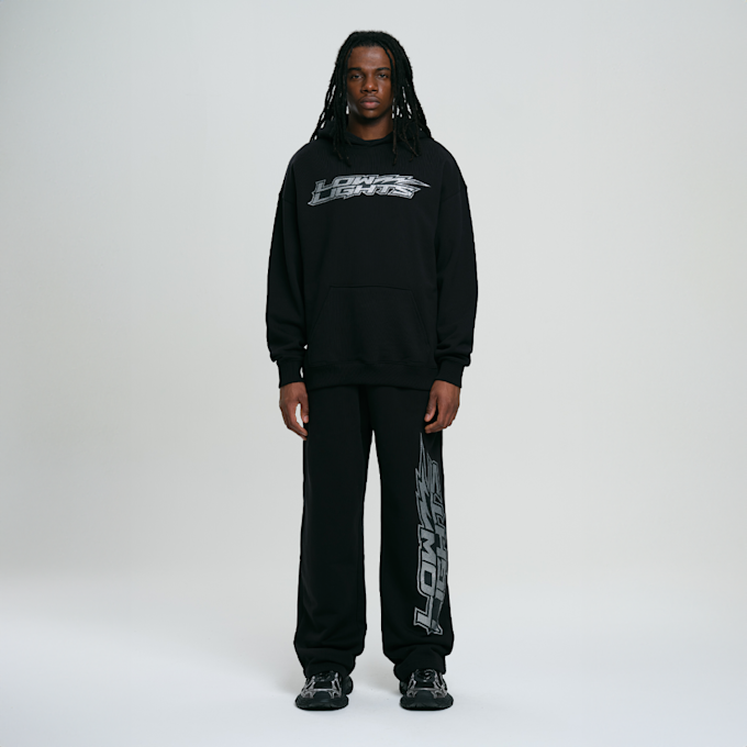 Low Lights Studios Lightning Hoodie negro 29072 4
