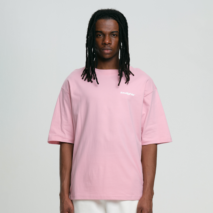Low Lights Studios Basic T-Shirt lichtroze 29079 1