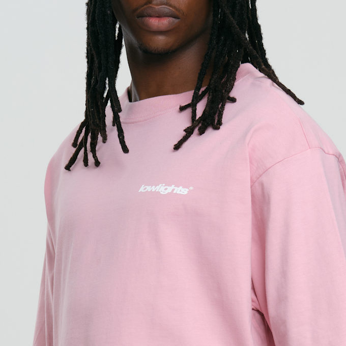 Low Lights Studios Basic T-Shirt lichtroze 29079 3