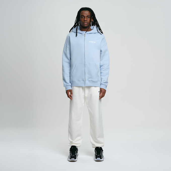 Low Lights Studios Basic Zip Hoodie niebieski 29095 4