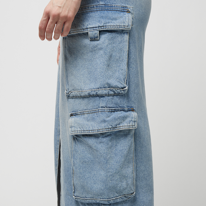 2Y STUDIOS Fia Cargo Skirt blauw 29122 4
