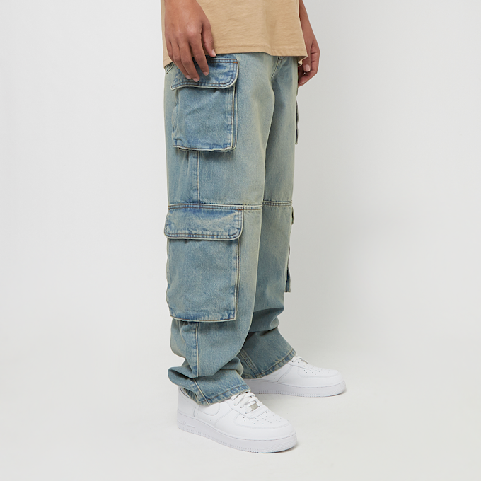 2Y STUDIOS Aidan Cargo Baggy Jeans blu 29138 4