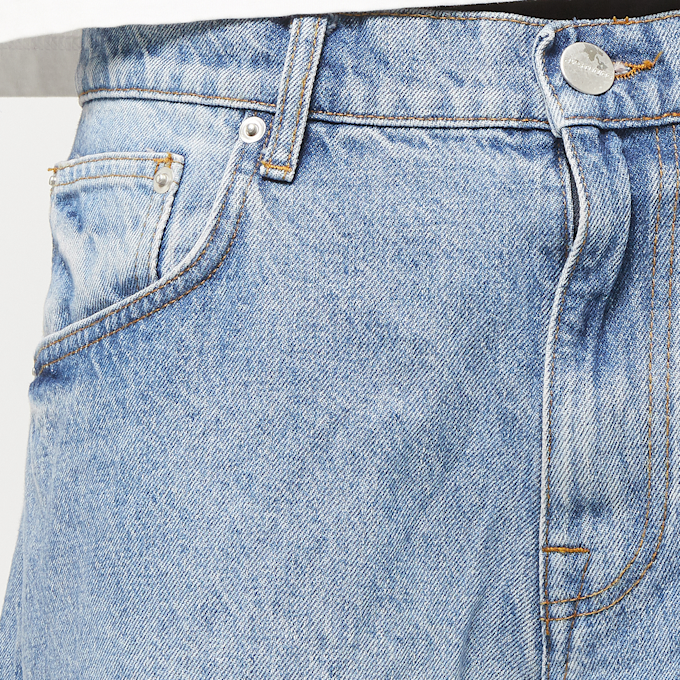 2Y STUDIOS Eren Basic Wide Baggy Jeans blu 29140 3