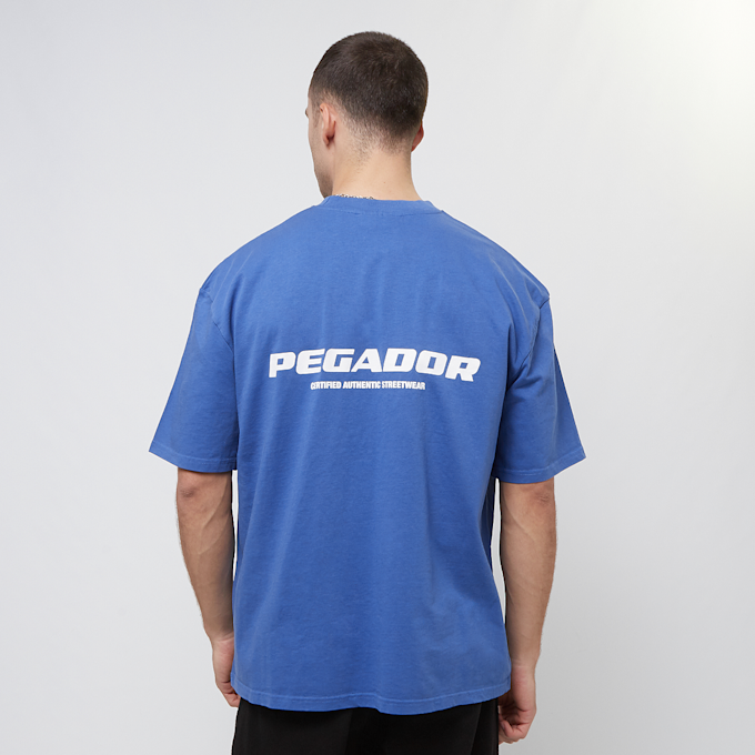 Pegador Colne Logo Oversized Tee blu 29172 1