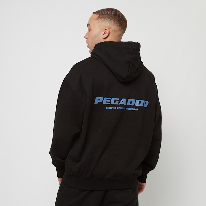 Pegador Colne Logo Oversized Hoodie nero 29173 1