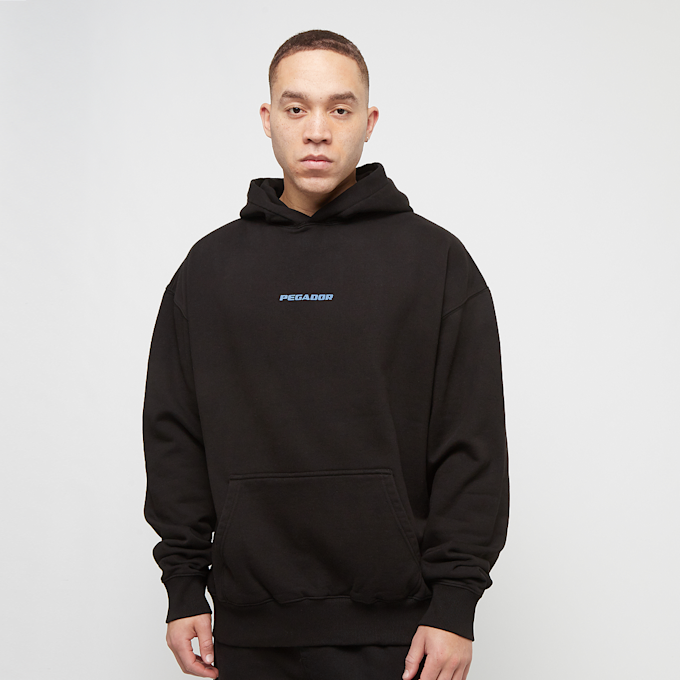 Pegador Colne Logo Oversized Hoodie nero 29173 2