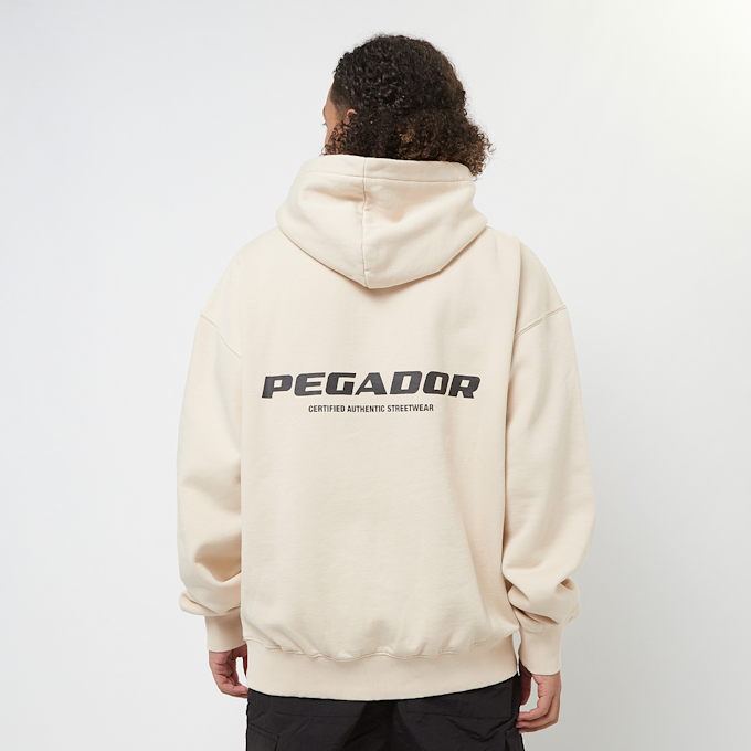 Pegador Colne Logo Oversized Hoodie bež 29181 1