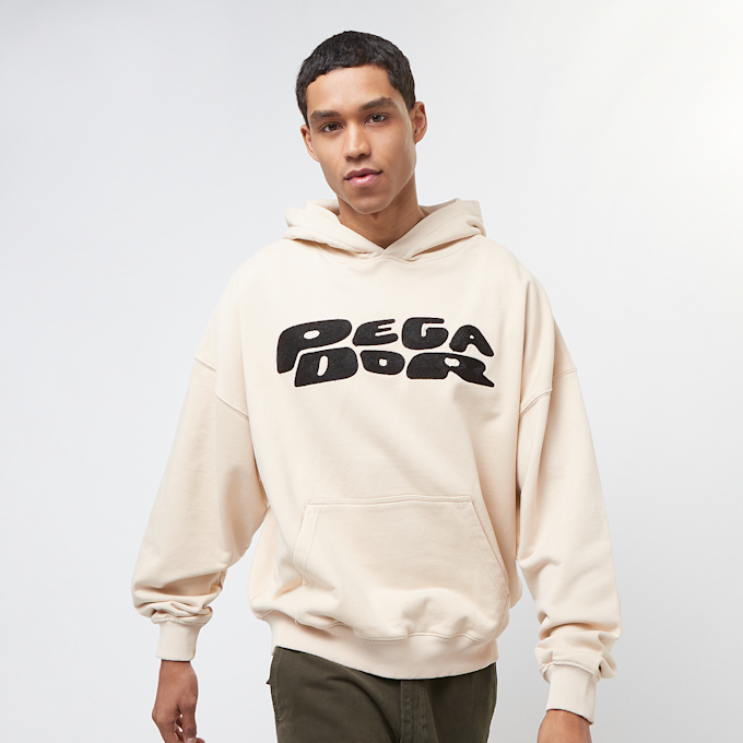 Pegador Drew Terry Boxy Hoodie beige 29187 1