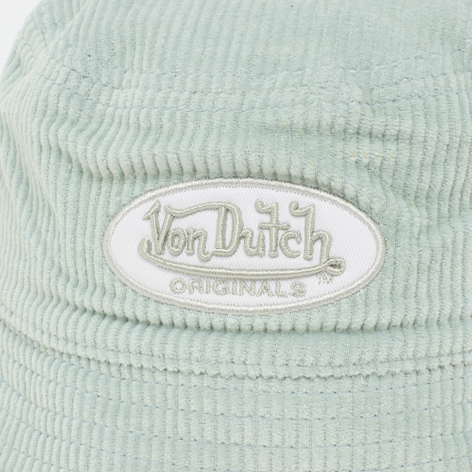 Von Dutch Originals Von Dutch BUCKET HAT CORDUROY mint zelena 29210 4