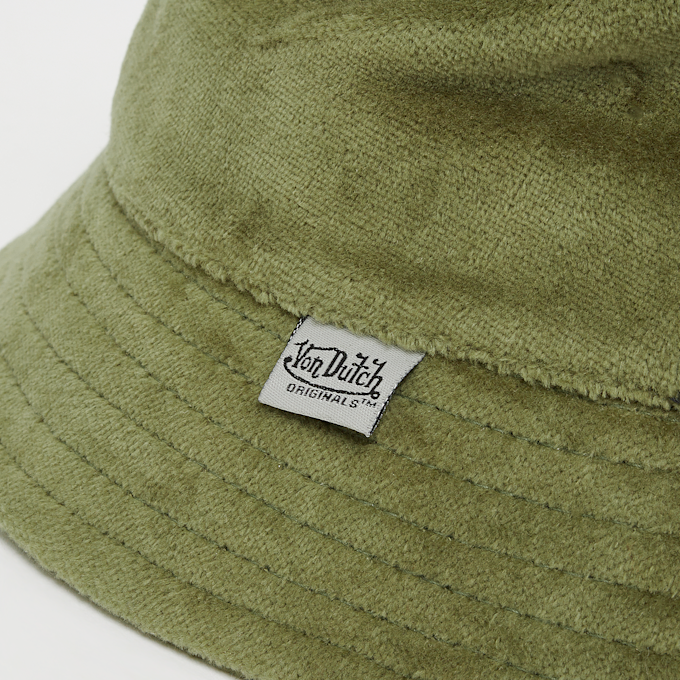 Von Dutch Originals Bucket Hat Velver vert 29211 4
