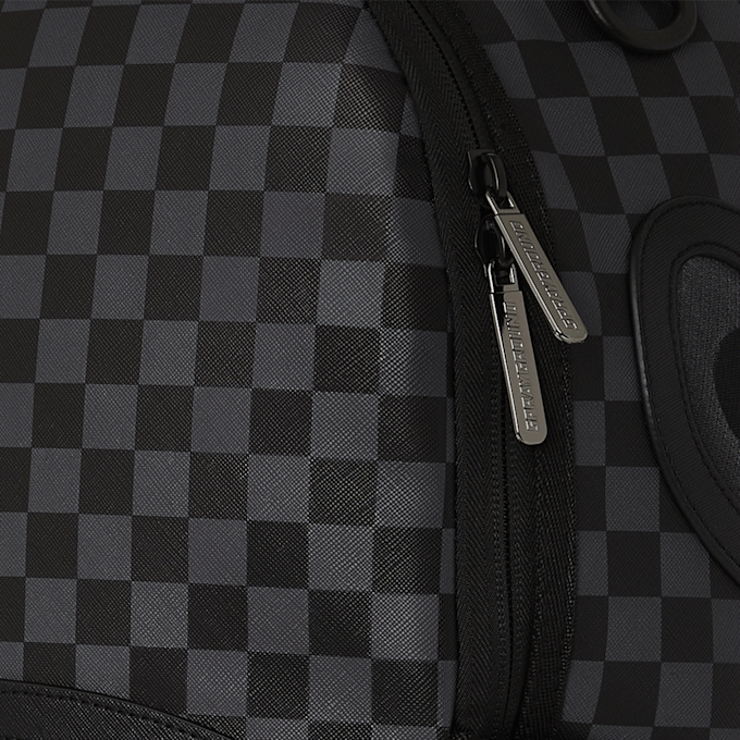 SPRAYGROUND Checkered Fiber Optic Shark Backpack braun 29229 4