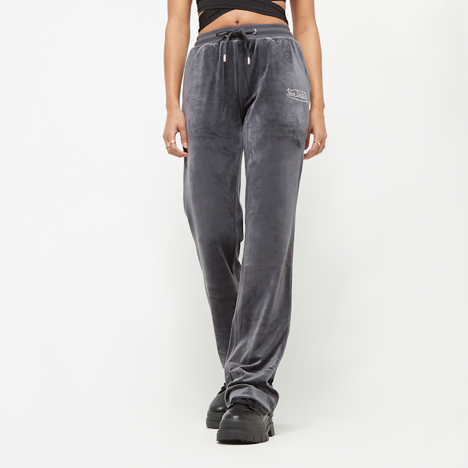 Von Dutch Originals Elya - Pants - Poly- Velvet zwart 29276 1