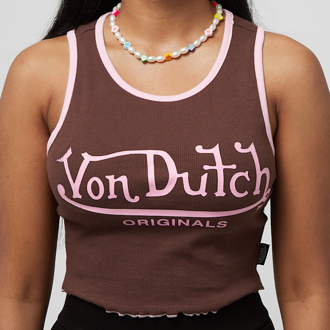 Von Dutch Originals Ashley Tops Cotton Rib weiß 29285 3