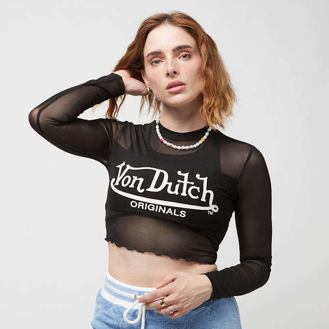 Von Dutch Originals Akela Mesh T-Shirtblax verde 29288 1