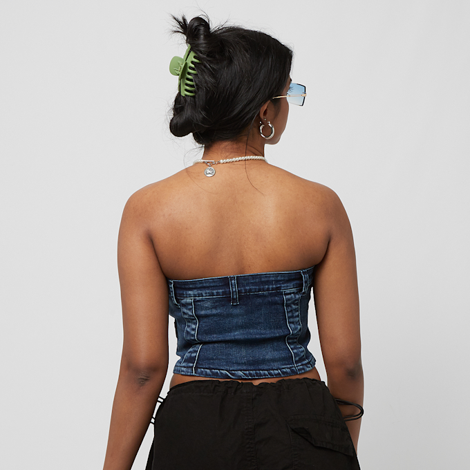 Von Dutch Originals Annie Tops Cotton Denim wit 29290 2