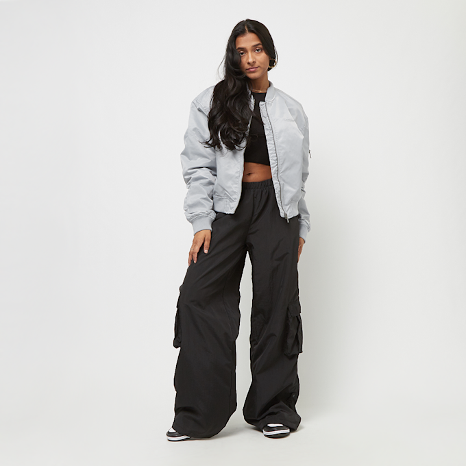 SNIPES Small Logo Padded Cropped Bomber Jacket grijs 29297 5