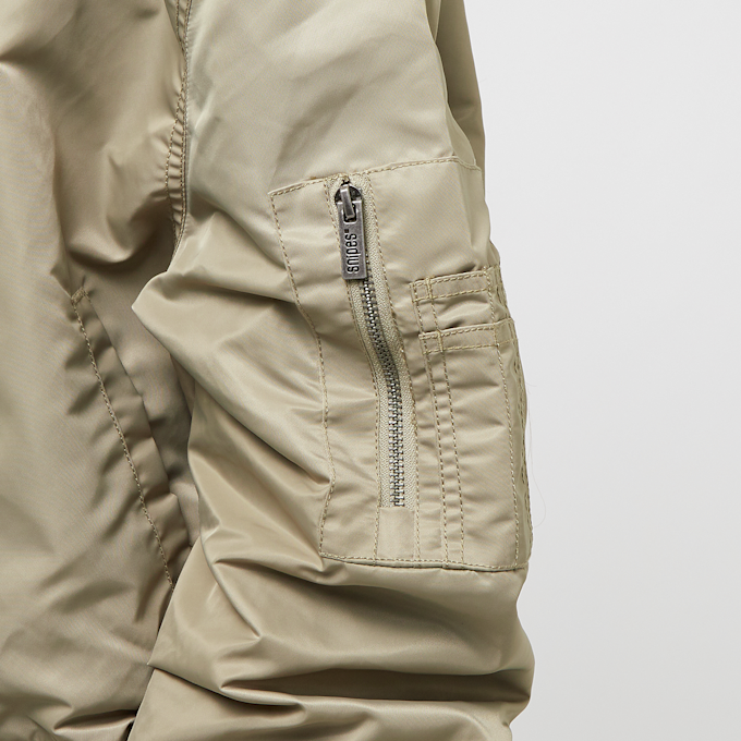 SNIPES Small Logo Padded Cropped Bomber Jacket vert 29300 4