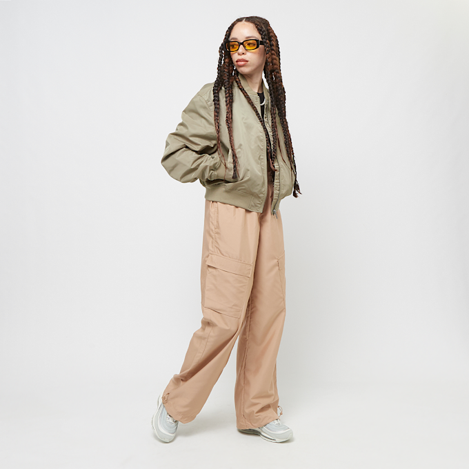 SNIPES Small Logo Padded Cropped Bomber Jacket vert 29300 6