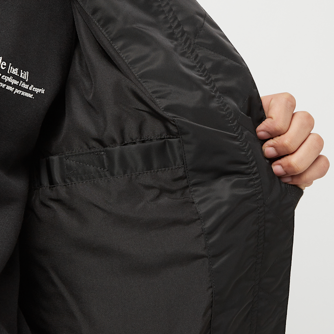 SNIPES Small Logo Padded Bomber Jacket noir 29308 4
