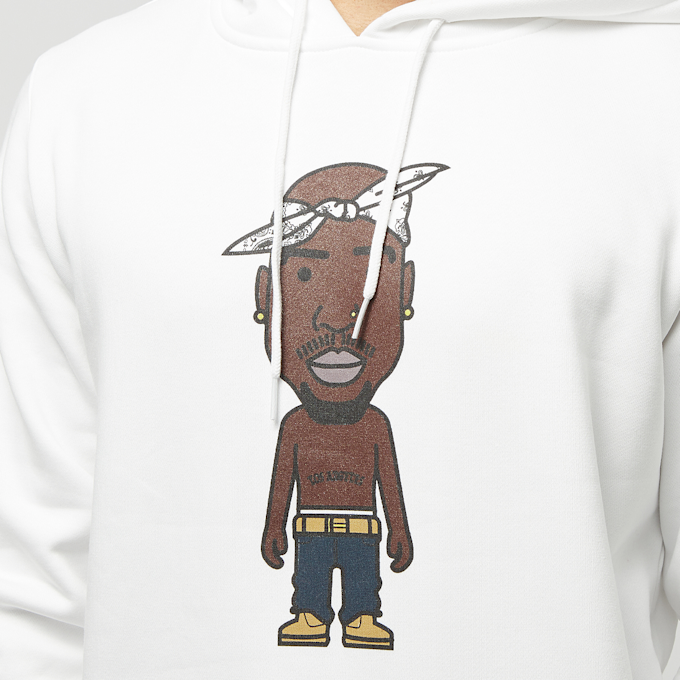 Mister Tee LA Sketch Hoodie wit 29317 3