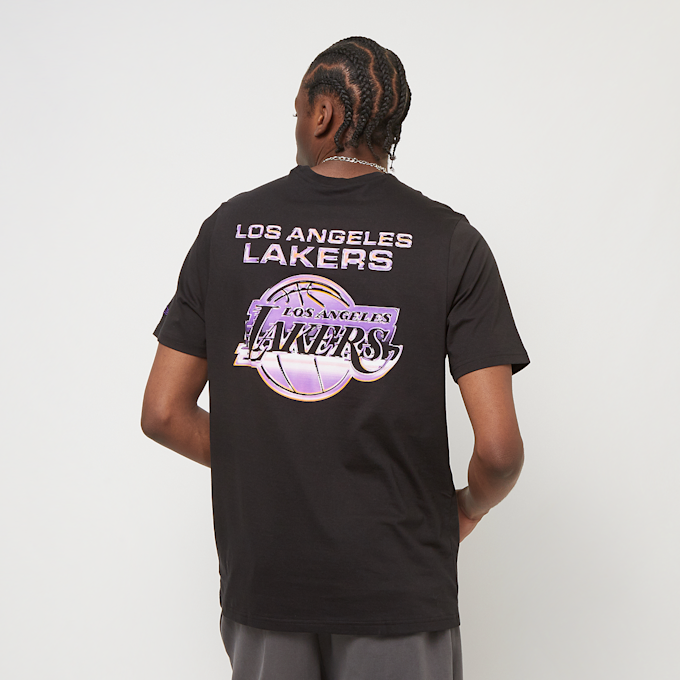 New Era NBA Holographic Tee Los Angeles Lakers schwarz 29370 1