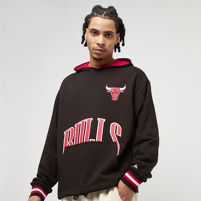 New Era NBA Arch Graphic Oversized Hoody Chicago Bulls schwarz 29377 1