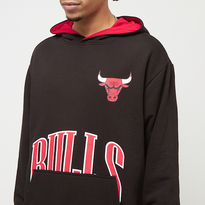 New Era NBA Arch Graphic Oversized Hoody Chicago Bulls noir 29377 3