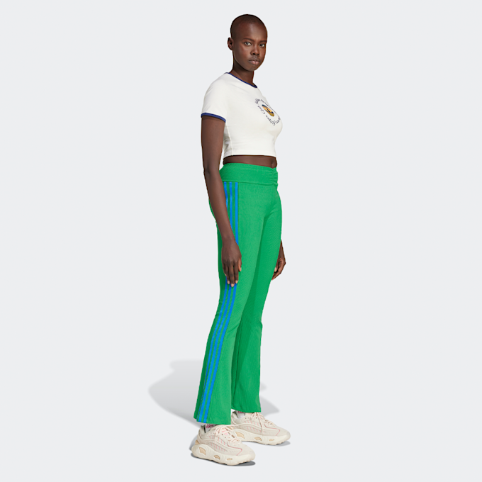 adidas Originals Graphic Crop T-Shirt Summer Glow biały 29383 5