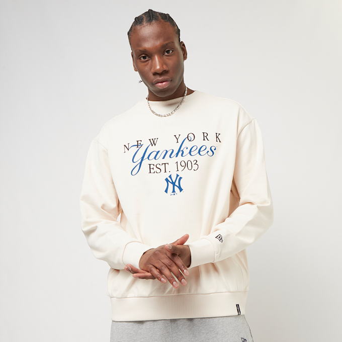 New Era MLB Lifestyle Crew Neck New York Yankees blanco 29384 1