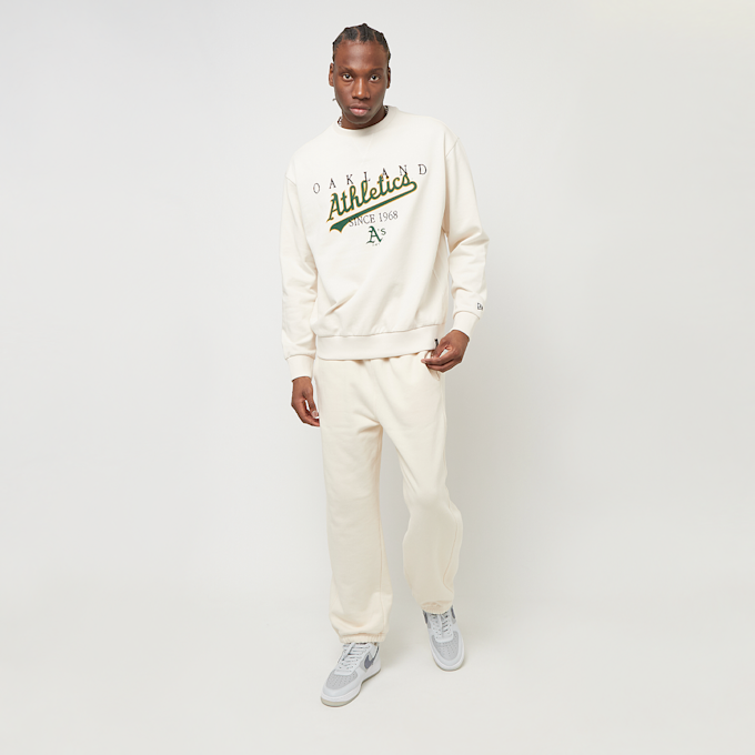 New Era MLB Lifestyle Crew Neck Oakland Athletics biały 29385 5