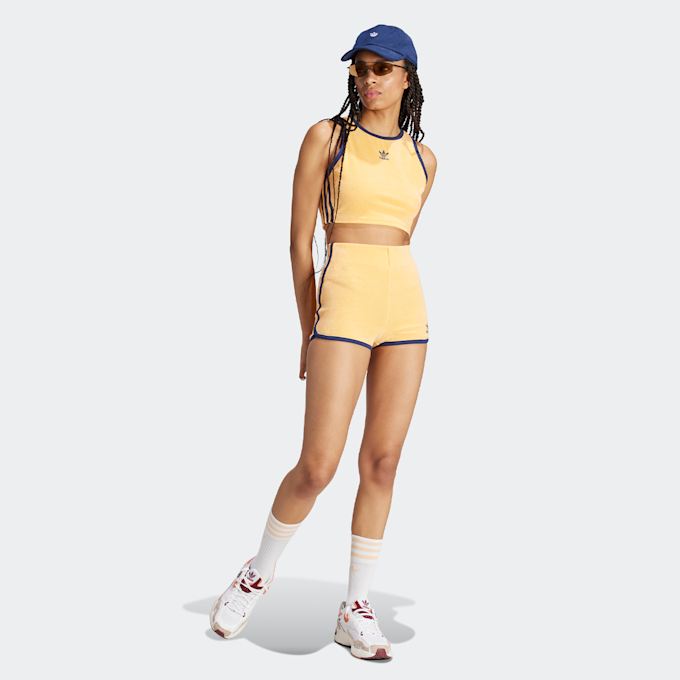 adidas Performance 3-Stripes Short Summer Glow oranje 29391 5