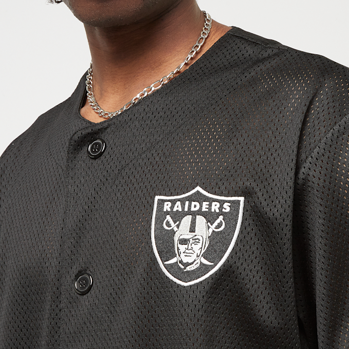 New Era NFL Baseball Jersey Las Vegas Raiders noir 29392 3