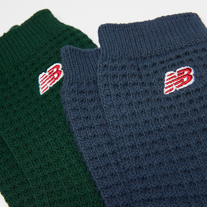 New Balance 2 PACK - Waffle Knit Ankle Socks multicolor 29394 2
