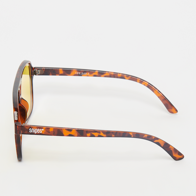 SNIPES Piloten-Sonnenbrille mit gelben Gläsern - braun gelb 29424 2