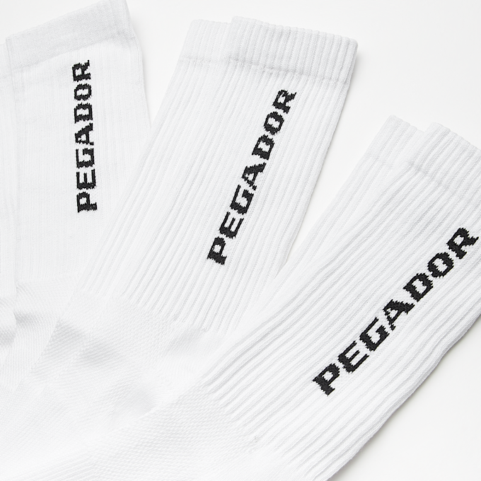 Pegador 3 PACK - Cross Logo Sock blanco 29429 2