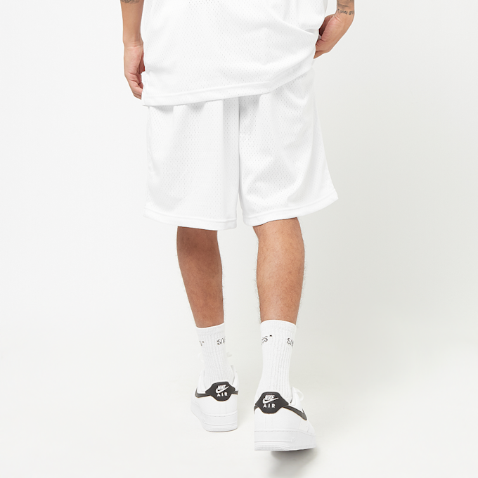 FUBU Varsity Mesh Shorts blanco 30144 2