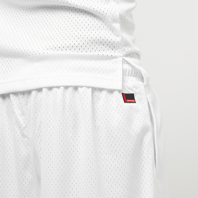 FUBU Varsity Mesh Shorts blanco 30144 4