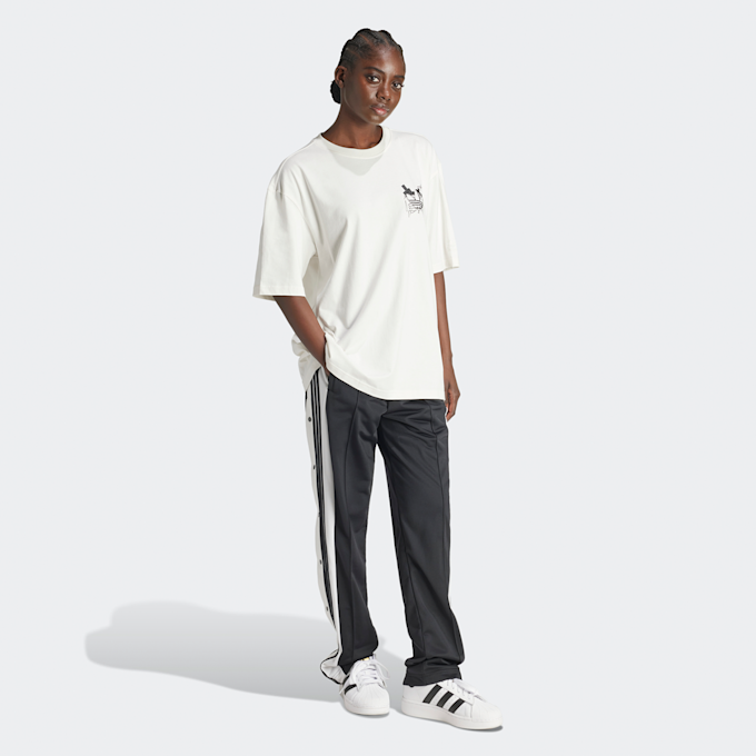adidas Originals Graffiti Graphic T-Shirt bianco 30201 5