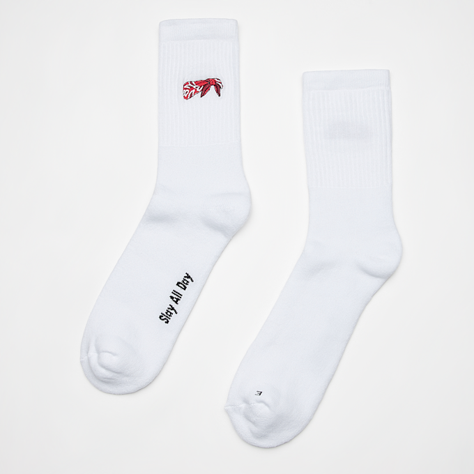 Slay All Day Bandana Socks weiß 30206 1