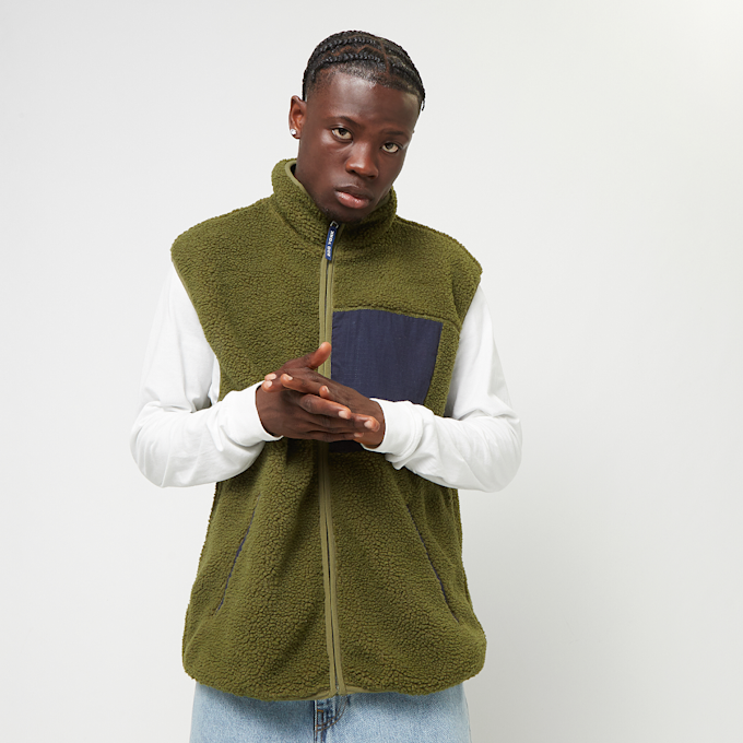Zoo York Sherpa Vest groen 30241 1