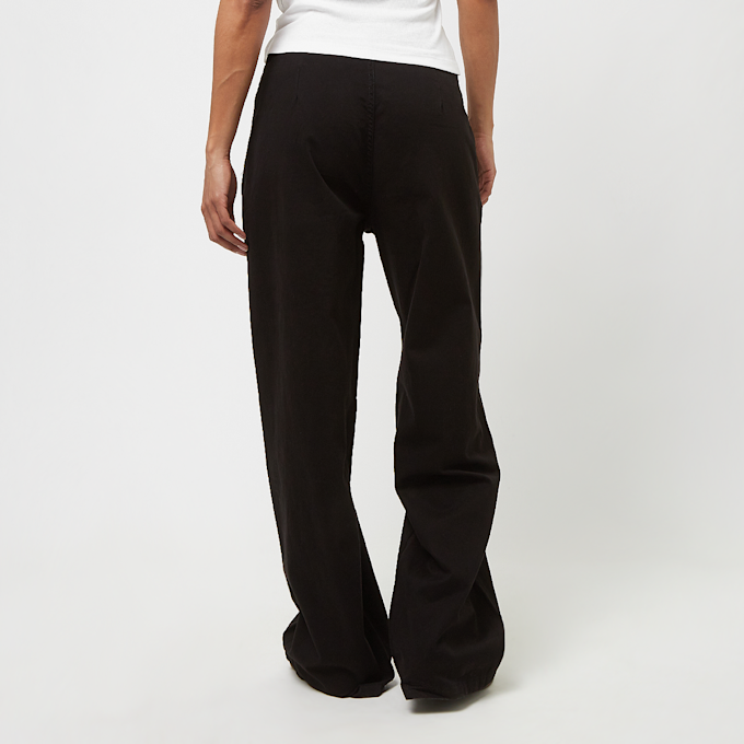 Urban Classics Organic Pleated Cotton Pants preto 30279 2