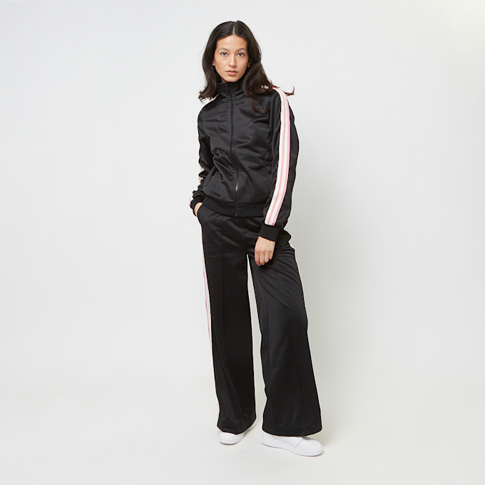 Urban Classics Retro Track Jacket zwart 30286 4