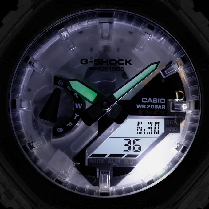 G-SHOCK GA-2140RX-7AER blanc 30340 6